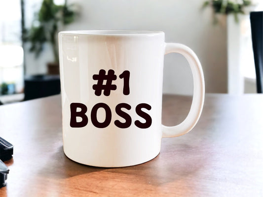 Number 1 boss mug