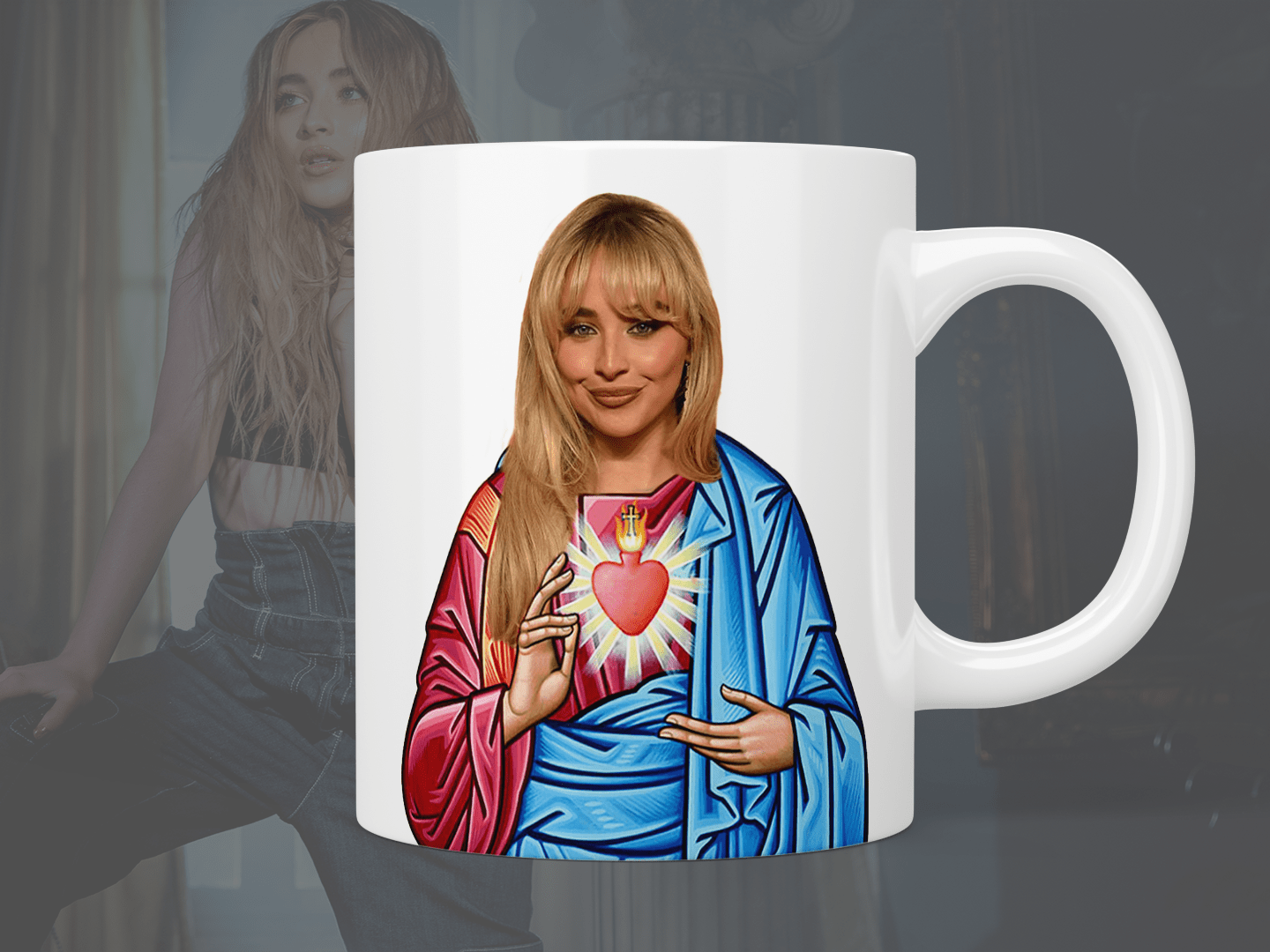 Saint Sabrina Carpenter mug