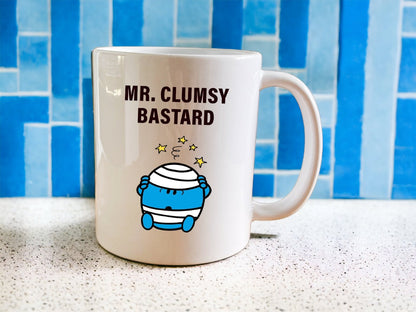 Mr Clumsy bastard mug