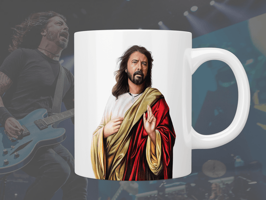 Saint Dave Grohl mug