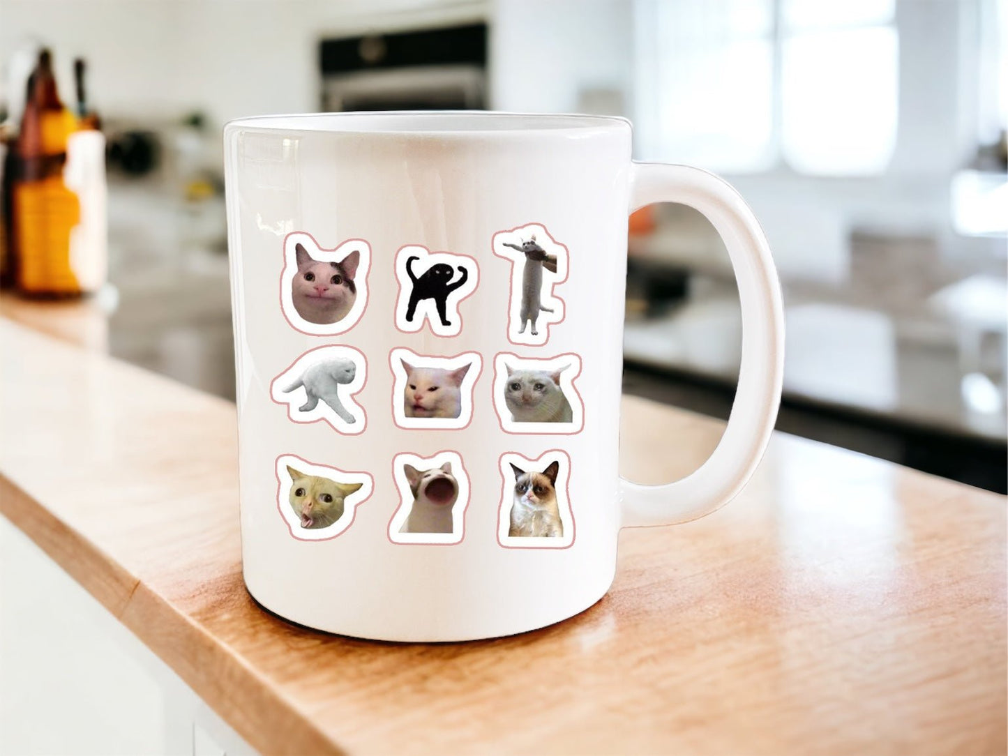 Cats meme mug