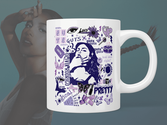 Olivia Rodrigo GUTS mug