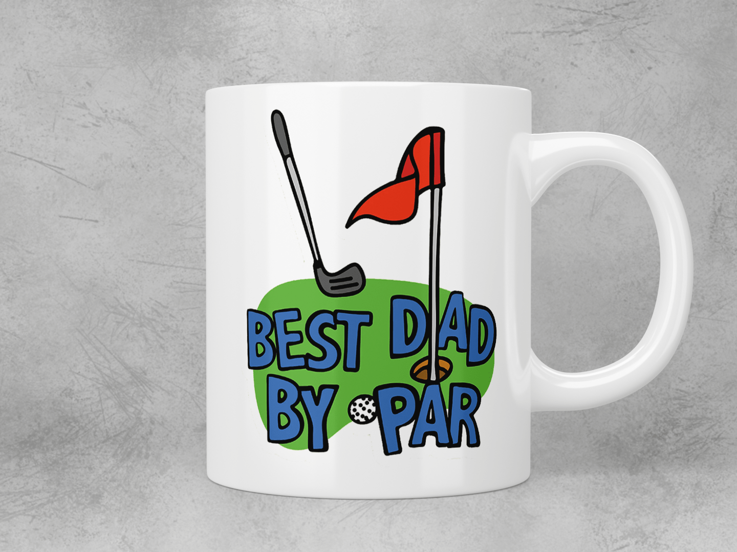 Best Dad by par mug