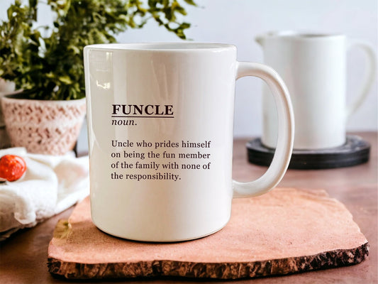 Funcle / fun uncle mug