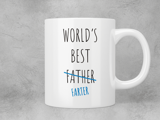 World’s best Father (Farter) mug