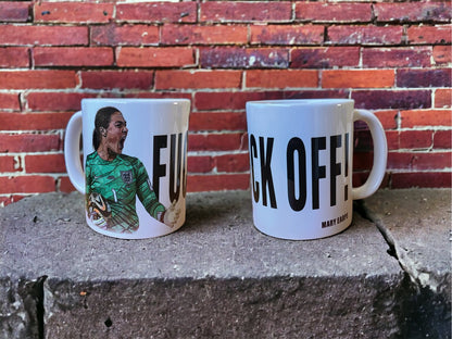 Mary Earps “f**k off” mug