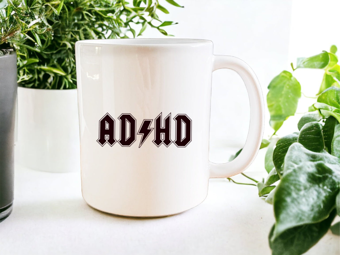 AC/DC inspired ADHD mug