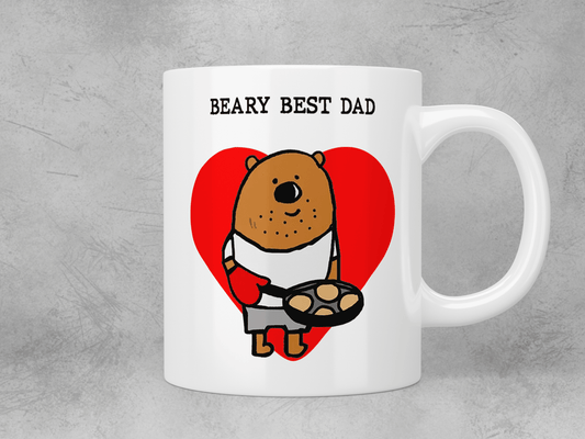 Beary best Dad mug