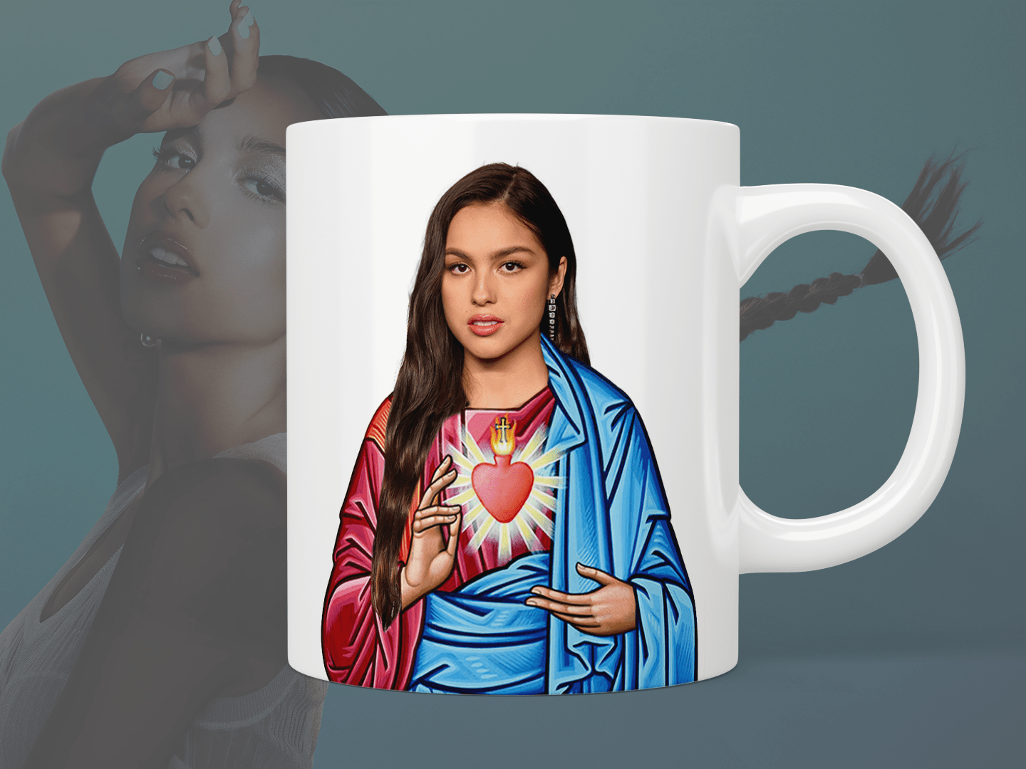 Saint Olivia Rodrigo mug