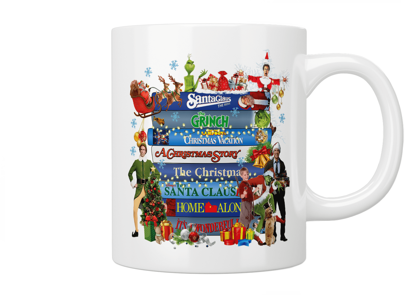 90s/00s Christmas Movie Mug