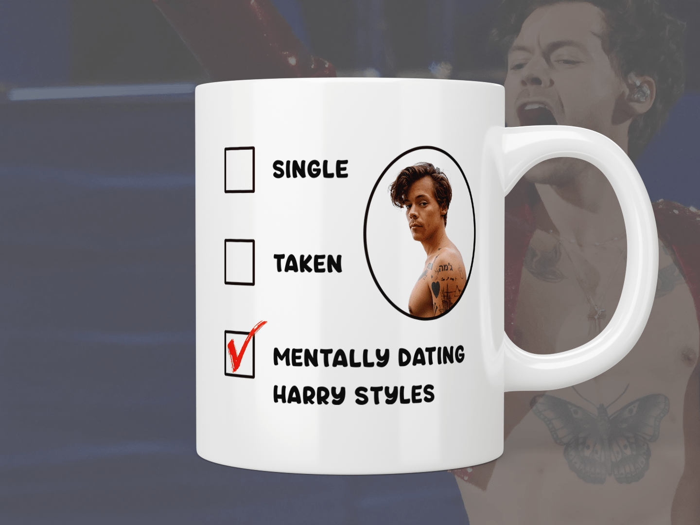 Mentally dating Harry Styles mug