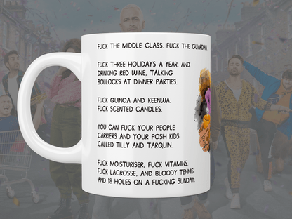 Brassic Vinnie O’Neil opening scene quote mug