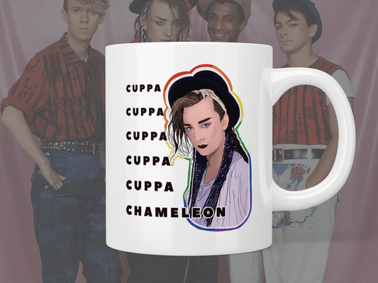 Culture Club / Boy George - Karma Chameleon mug