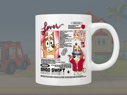 Bluey x Taylor Swift mug collection