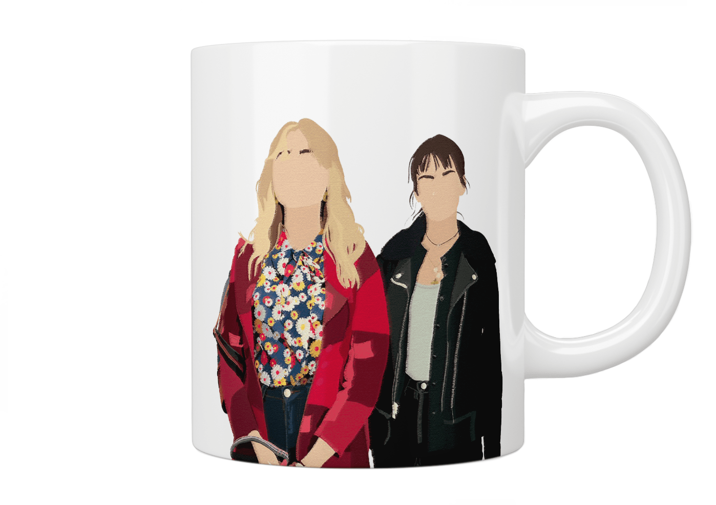 Sex Education Aimee and Maeve mug