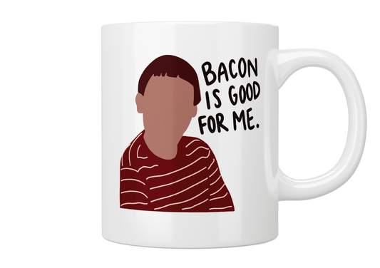 Wife Swap King Curtin “Bacon Is Good For Me” Mug