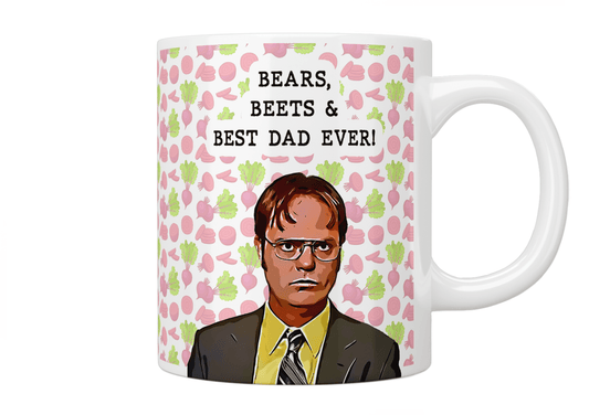 The Office: Bears, Beets & Best Dad Ever! Mug