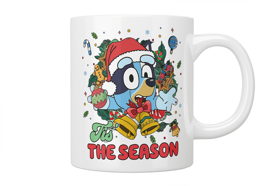 Bluey: Tis' The Season Christmas Mug