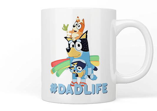 Bluey: Dad Life mug