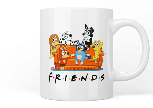 Bluey: Friends inspired mug