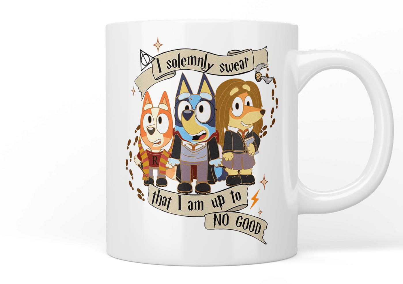 Bluey: Harry Potter inspired mug