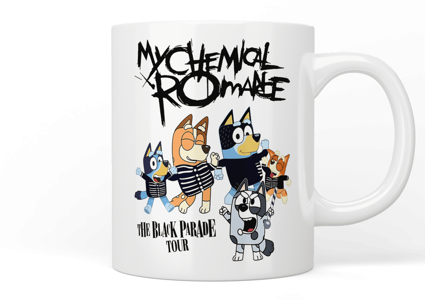 Bluey: My Chemical Romance mug