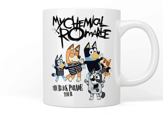 Bluey: My Chemical Romance mug