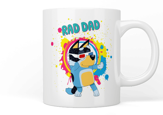 Bluey: Rad Dad mug