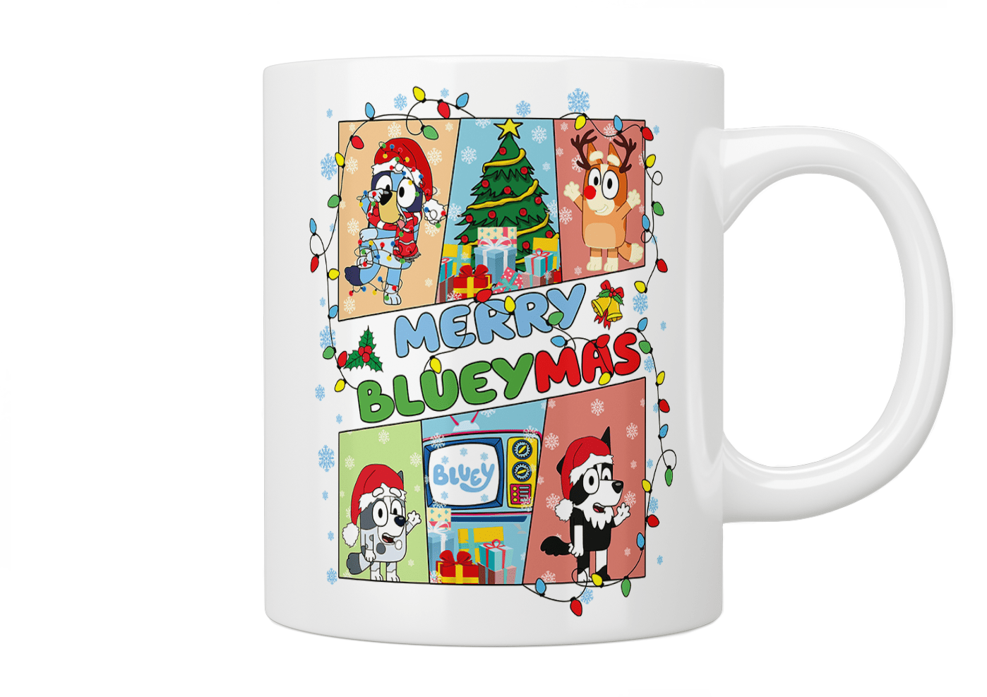 Bluey: Merry Blueymas Mug