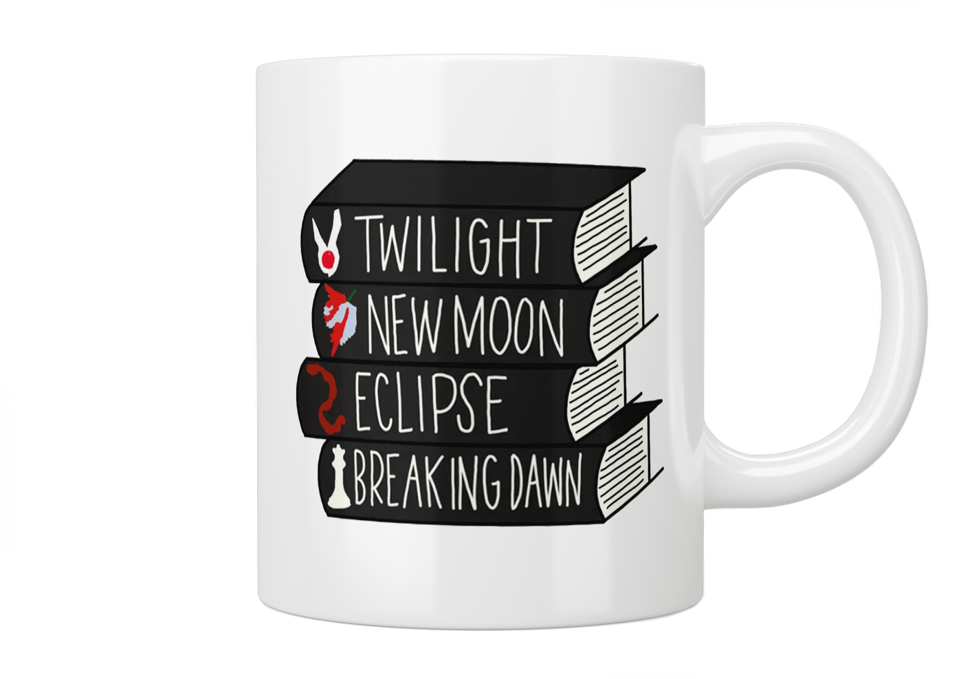 Twilight: Books Mug