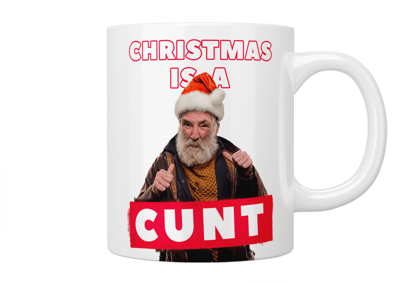 Brassic: Farmer Jim "Christmas Is A Cunt" Mug