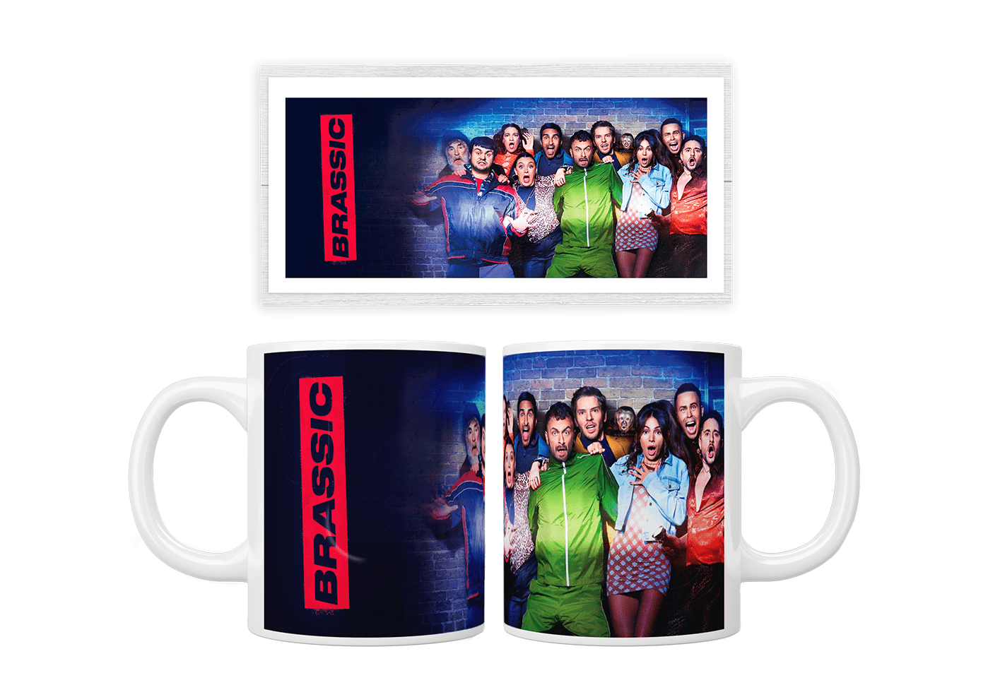 Brassic cast mug