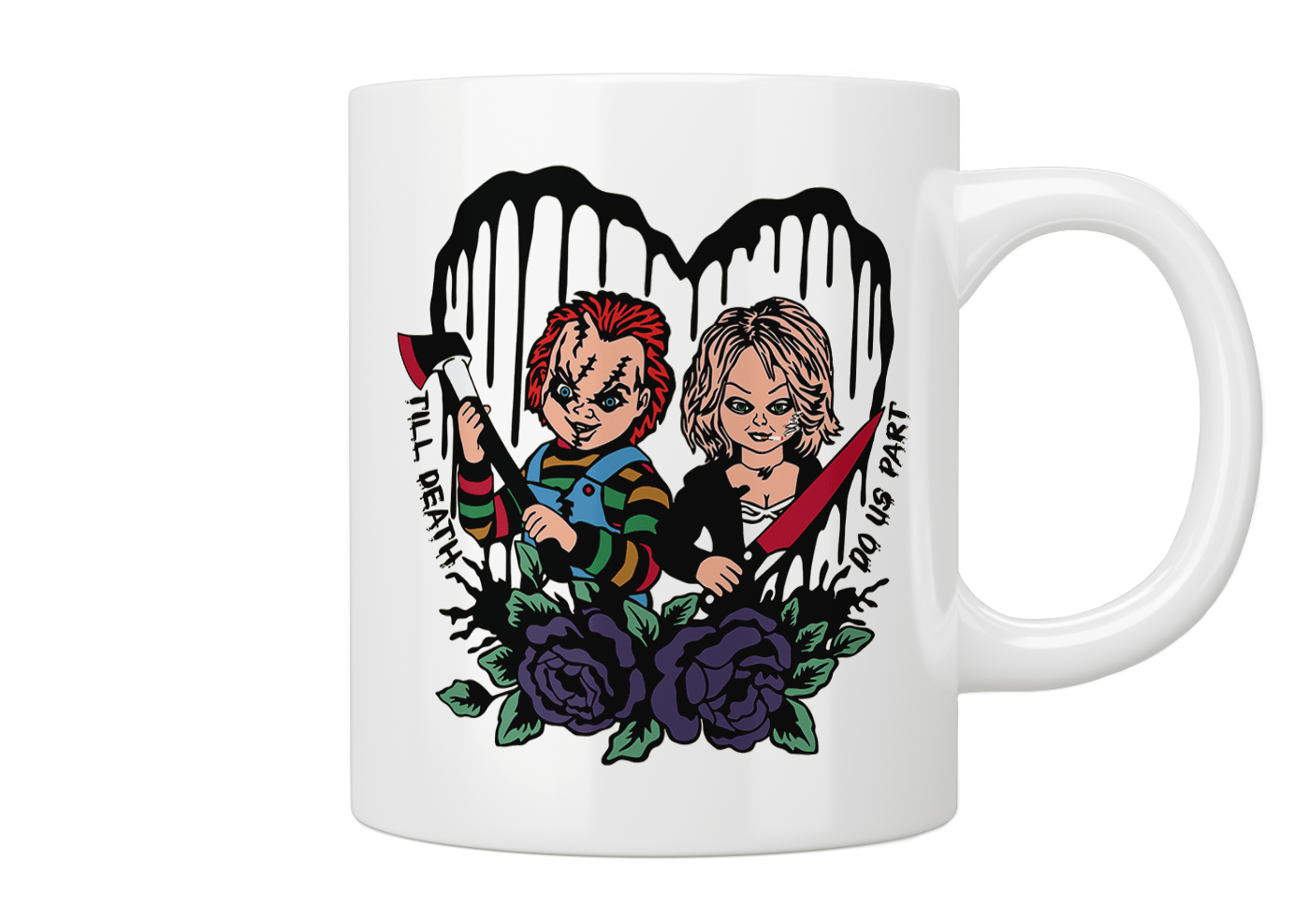 Chucky And Tiffany Till Death Do Us Part Mug