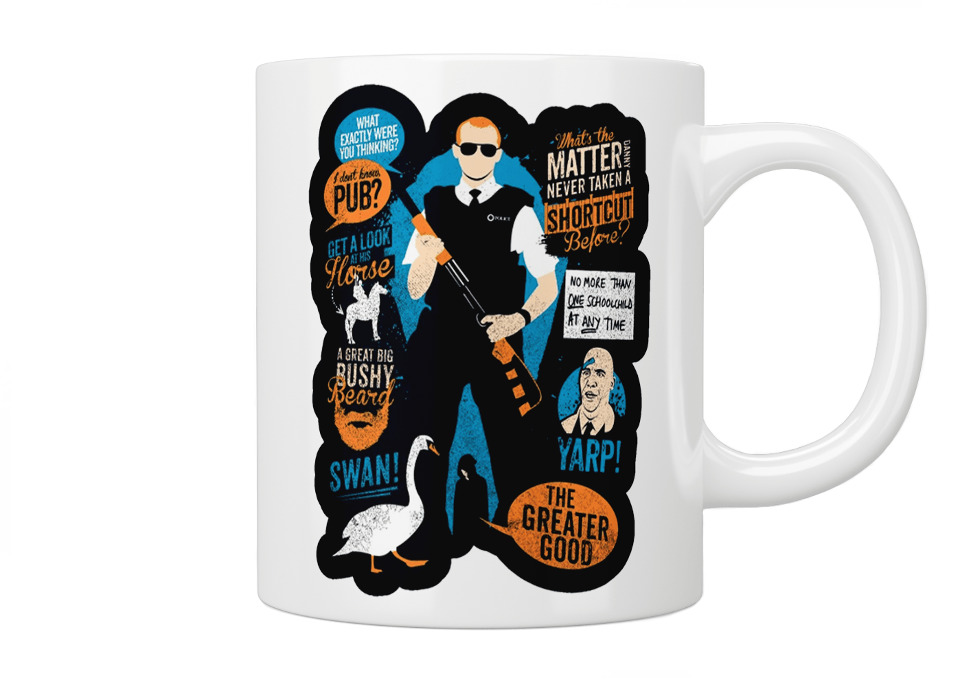 Hot Fuzz Quote Mug