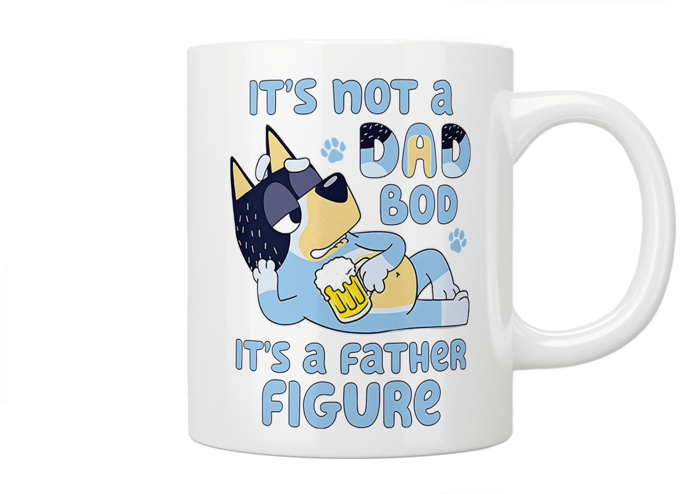 Bluey: It’s Not A Dad Bod, It’s A Father Figure - Mug