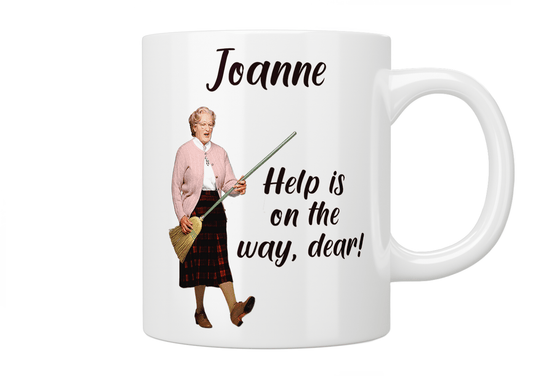 Personalised Mrs Doubtfire Mug