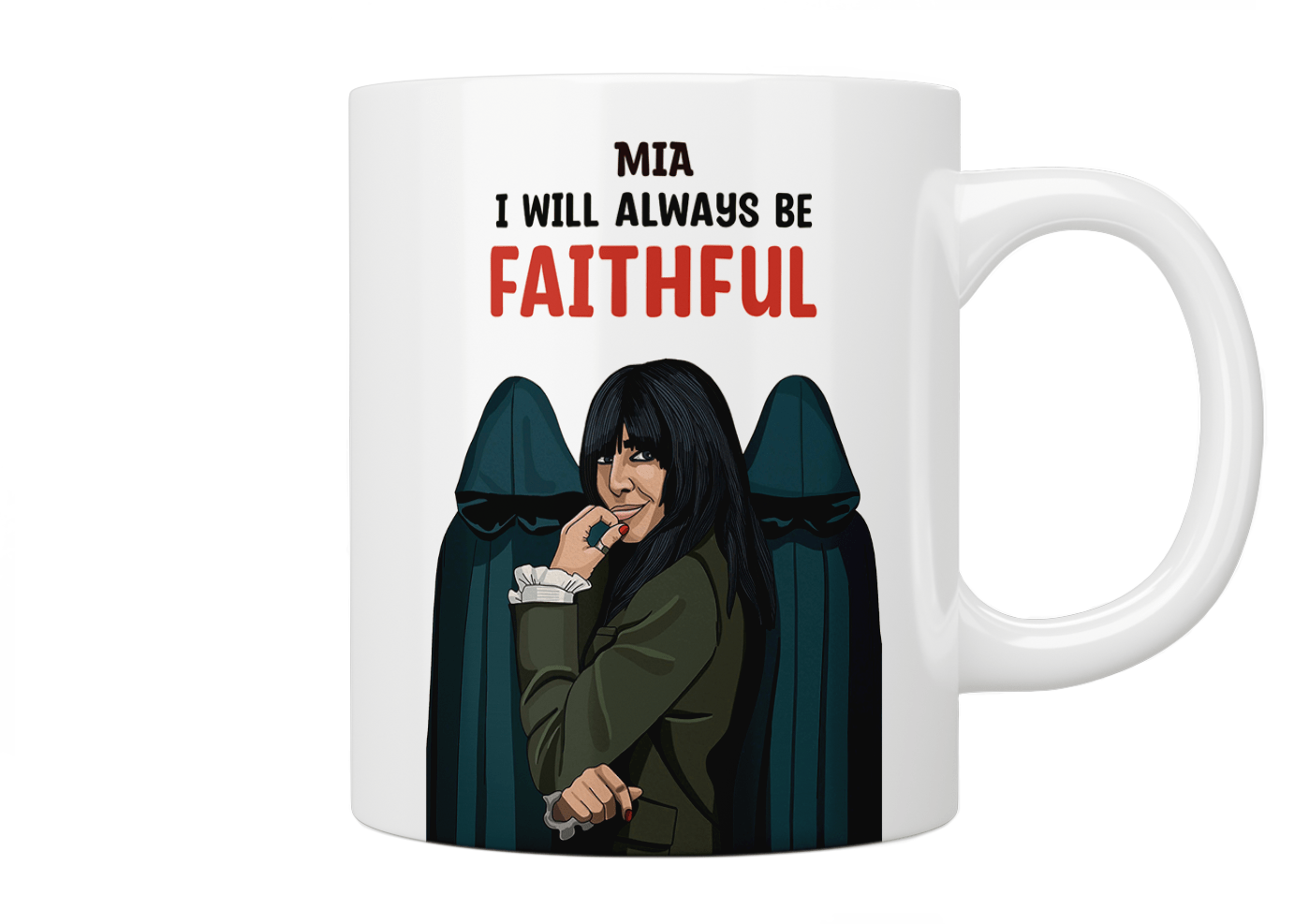 The Traitors: Personalised "Faithful" Mug