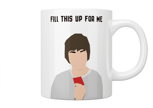 The Inbetweeners: Jay Cartwright “Fill This Up For Me" Mug