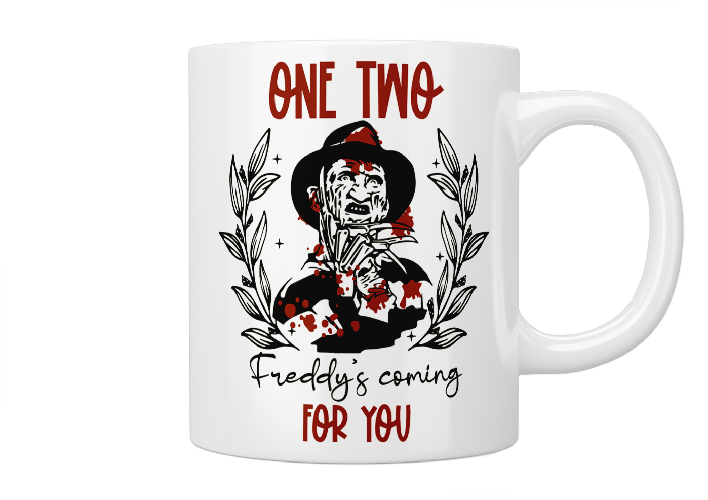 One Two Freddy's Coming For You Mug