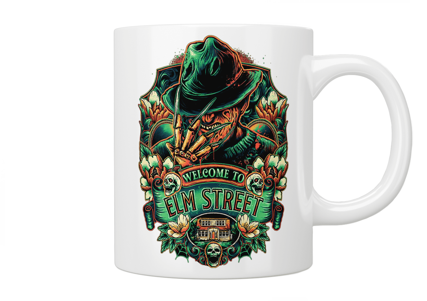 Freddy Krueger Welcome To Elm Street Mug