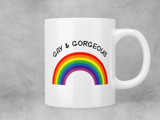 Gay & gorgeous mug