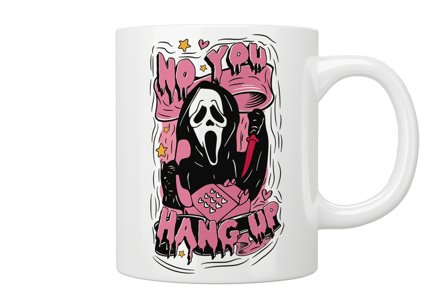 Ghostface 'No You Hang Up' Mug