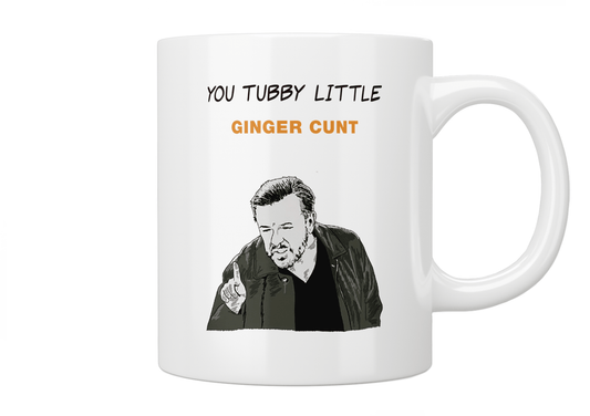 After Life: You Tubby Little Ginger Cunt Mug