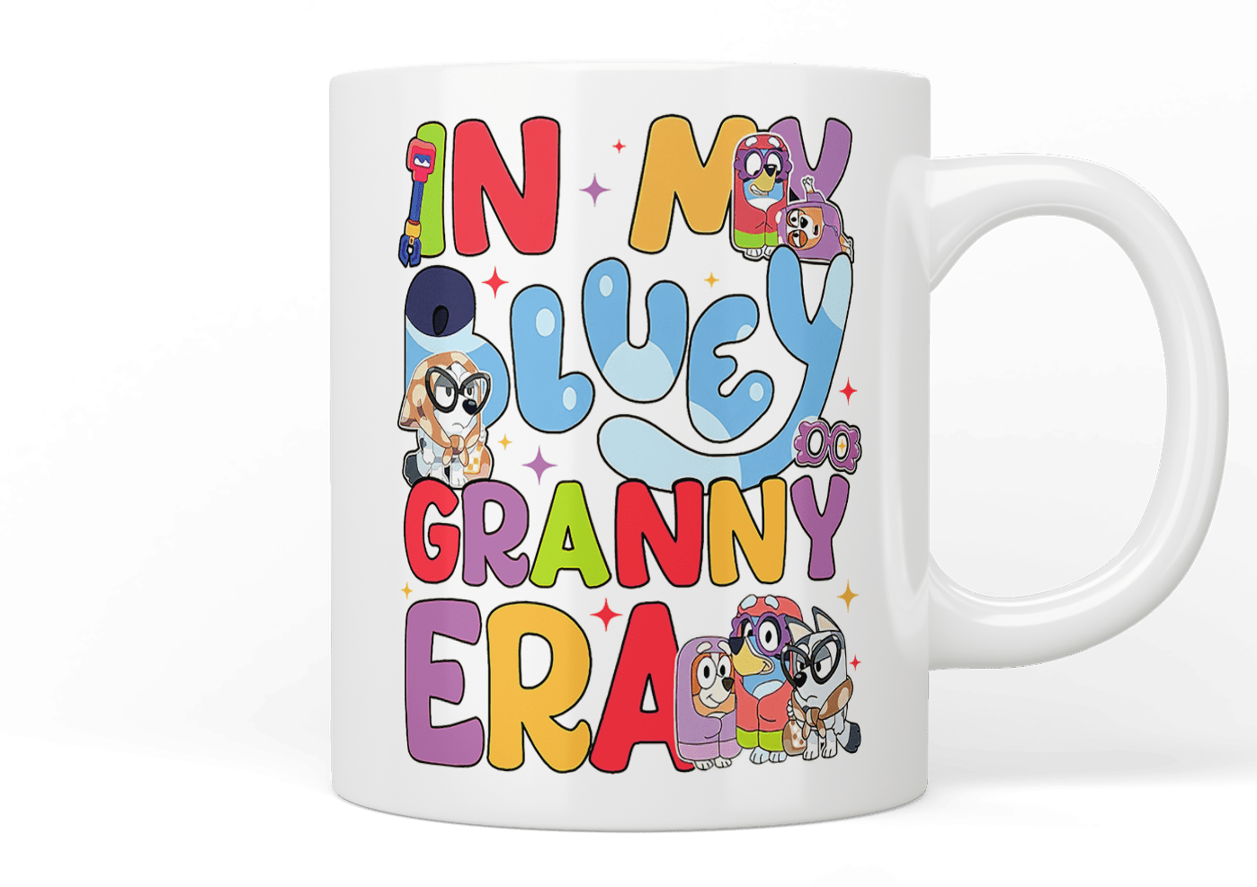 Bluey: In my Bluey granny era mug