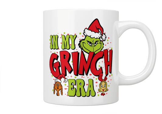 In My Grinch Era Christmas Mug