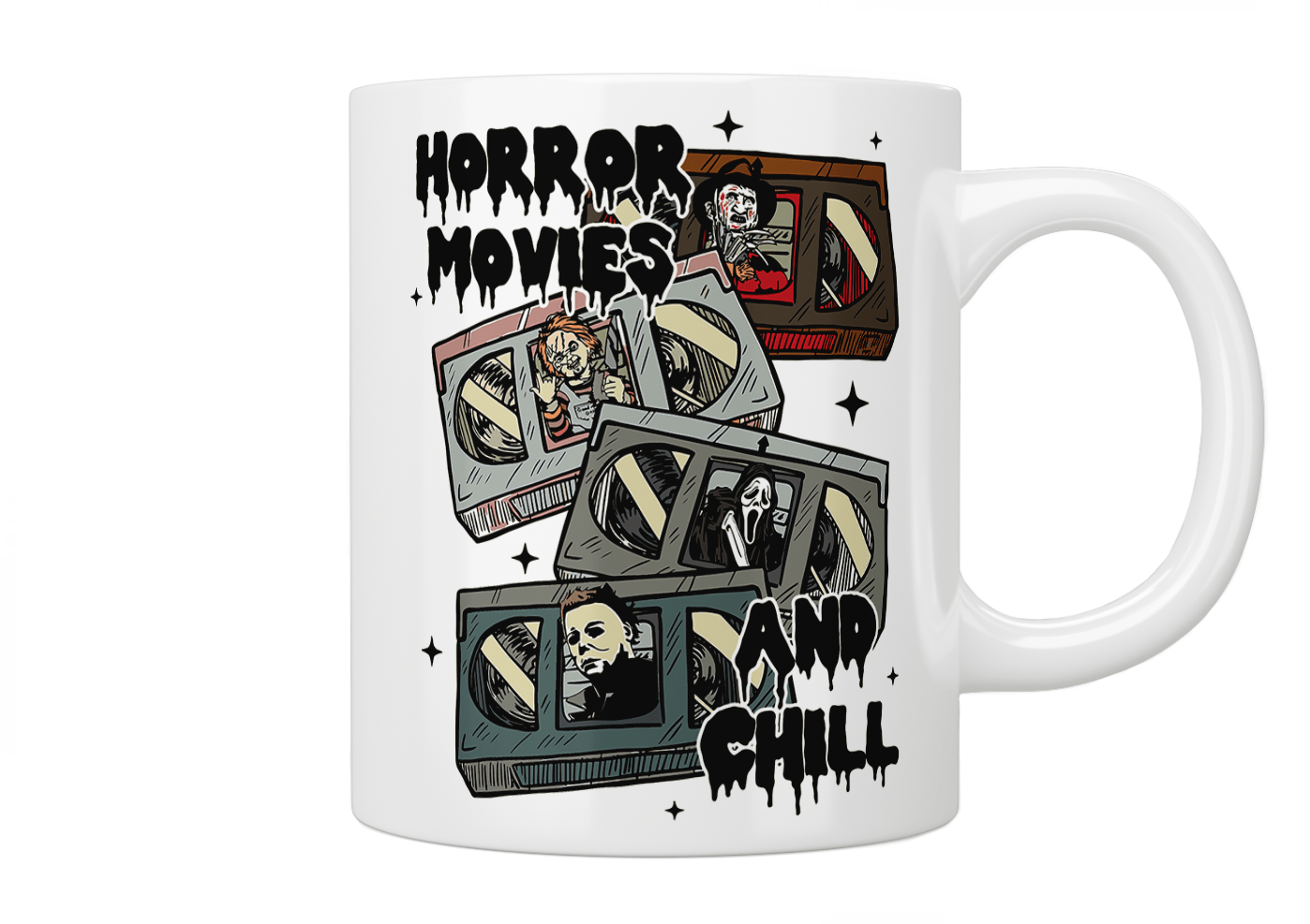 Horror Movies And Chill Mug