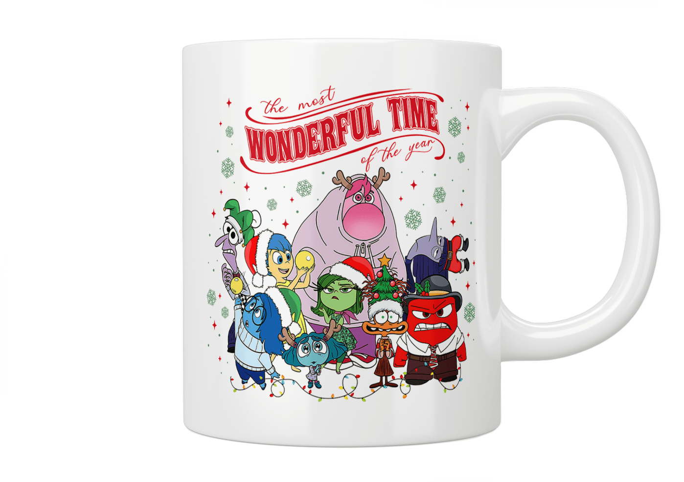 Inside Out: The Most Wonderful Time Of The Year Christmad Mug