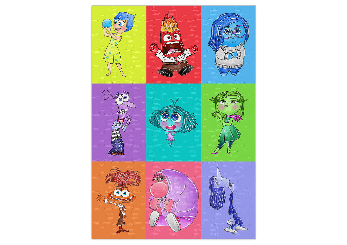 Inside Out 2 Characters Jigsaw (120 pieces) + Tin