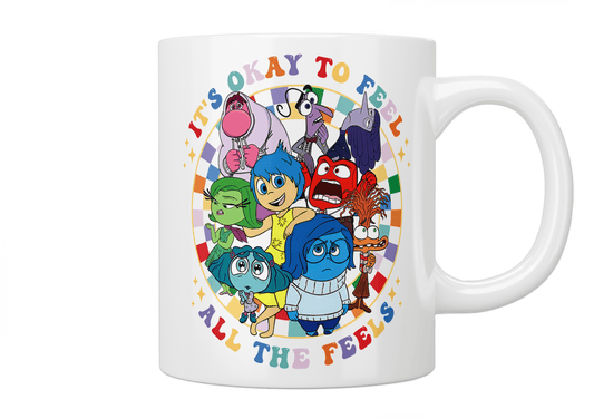 Inside Out: It's Okay To Feel All The Feels Mug