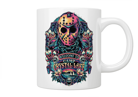 Jason Voorhees Welcome To Camp Crystal Lake Mug